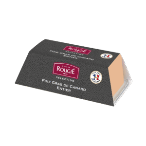 Foie gras de pato entero semi-cocido natural