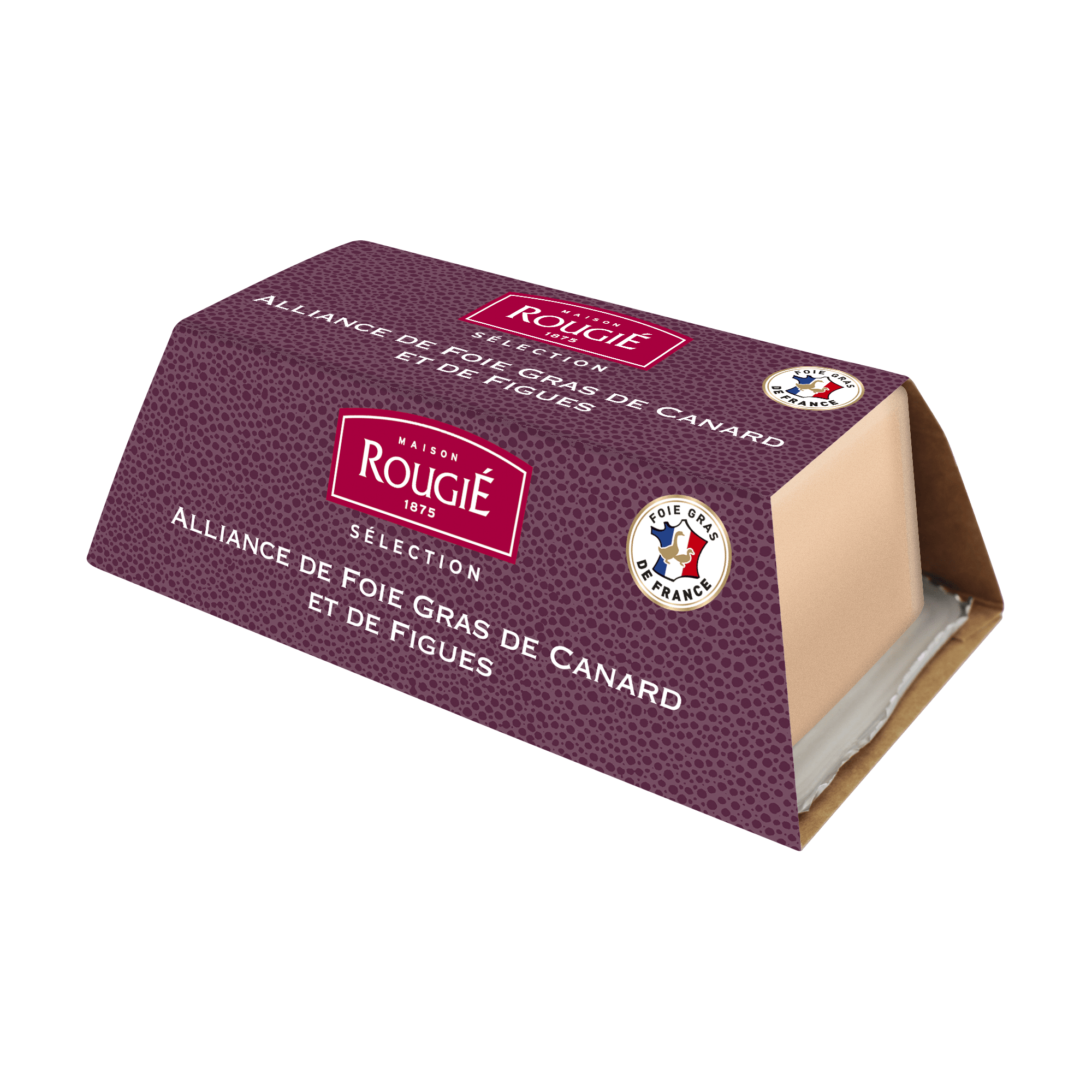 Alliance de foie gras de canard aux figues - Rougié