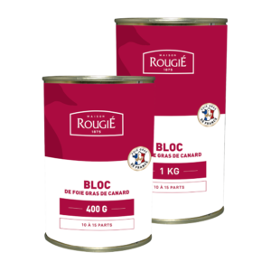 Bloc de foie gras de canard