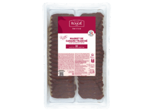 Magret de canard fumé au bois de hêtre pré-tranché