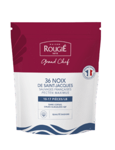 Raw scallops, without coral
